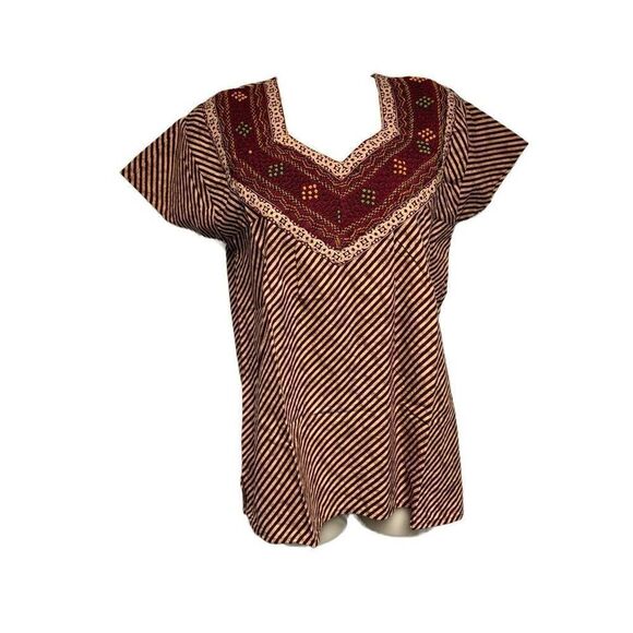 Boho Two Piece Outfit with Belt - Picture 6 of 7